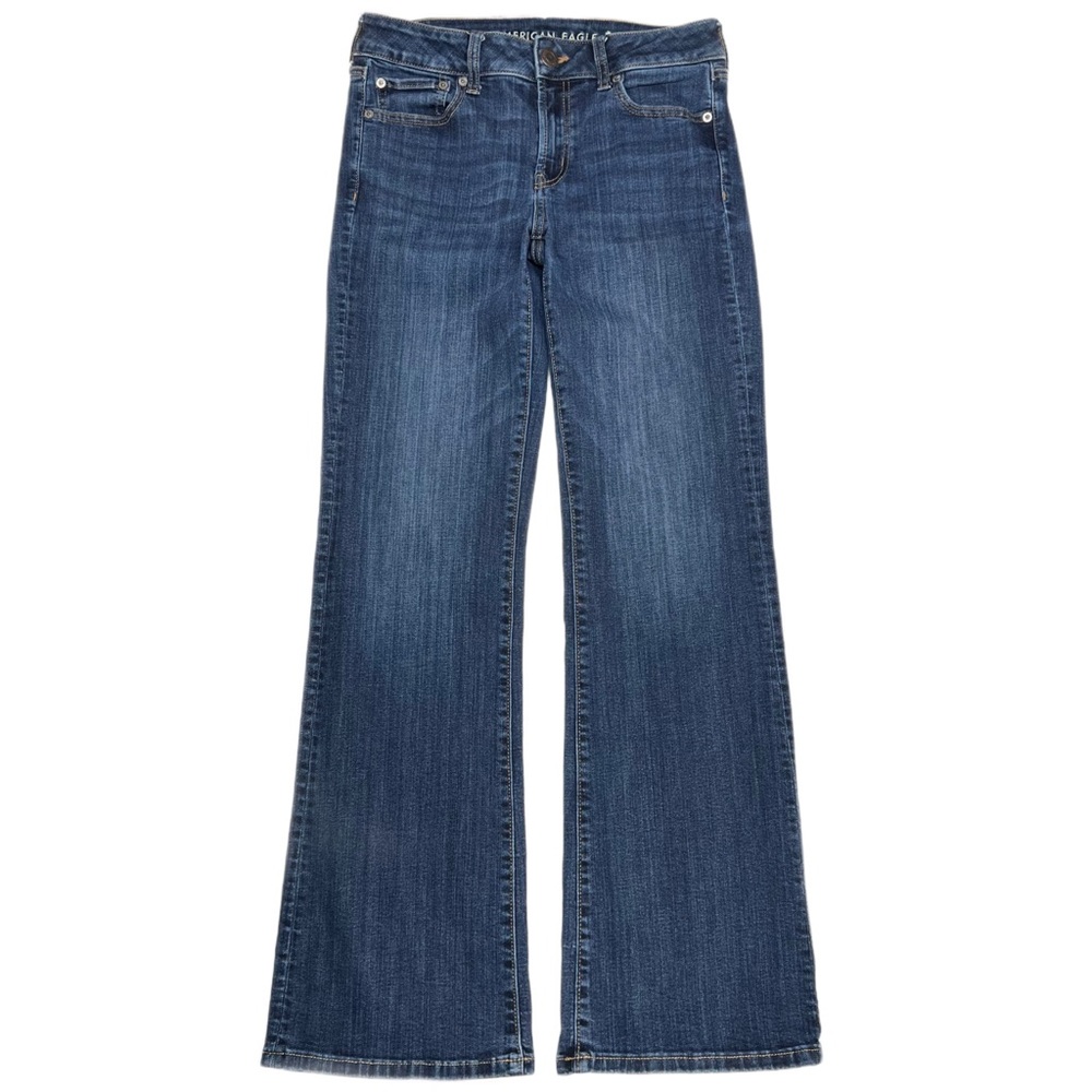 {AE American Eagle} "Favorite Boyfriend" Bootcut Flare Stretch Denim Jeans